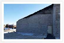 East end demo down to fire wall separation